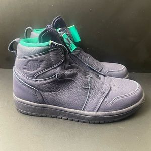 Size 7 - Jordan 1 Retro High Zip Blackened Blue 2018 Worn once